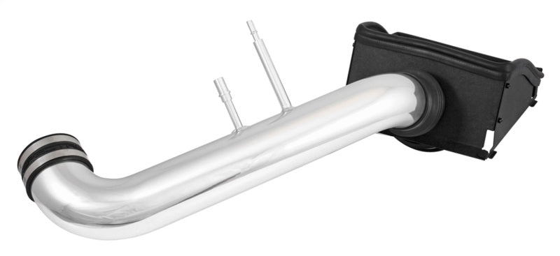 Spectre 9033 15-18 fits Ford F150 V8-5.0L F/I Air Intake Kit - Polished w/Red Filter