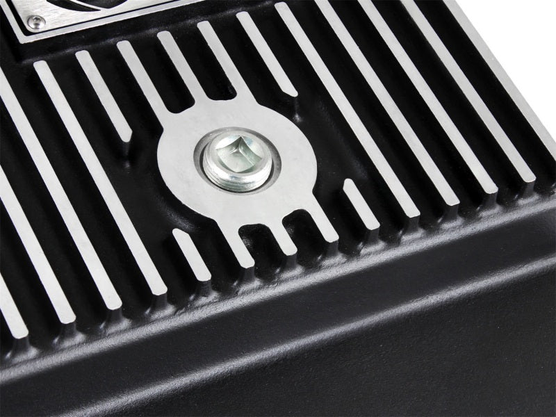 AFE 46-70242 ission Pan (Black w/ Machined Fins) fits GM Trucks 99-16 (4L60-E/4