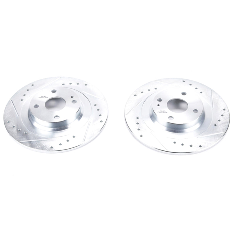 PowerStop fits Fiat 17-19 124 Spider Rear Evolution Drilled & Slotted Rotors -