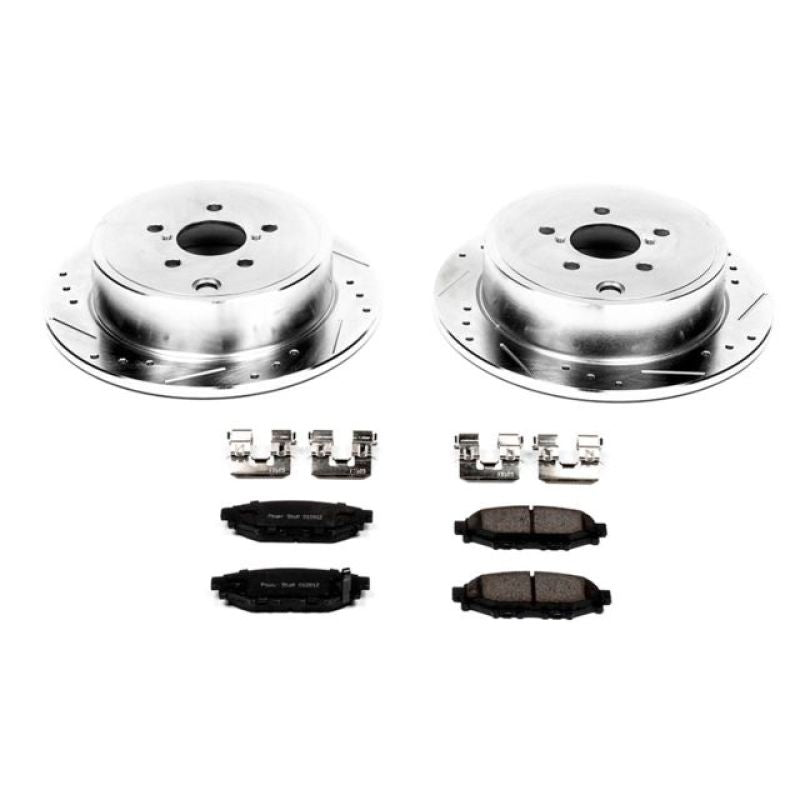 PowerStop K4631 fits Subaru 13-16 BRZ Rear Z23 Evolution Sport Brake Kit