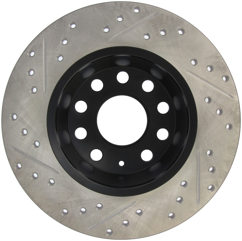 Stoptech 127.33099L Slotted & Drilled Sport Brake Rotor