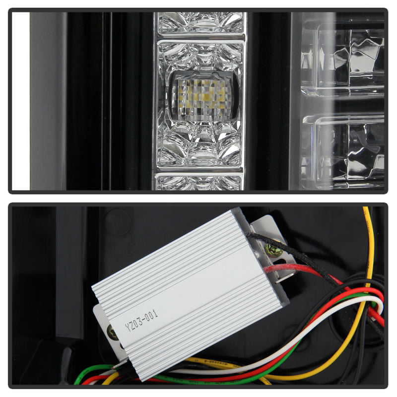 Spyder 5087294 fits Dodge 19-20 Ram LED Tail Light Black ALT-YD-DR19HAL-SEQ-BK