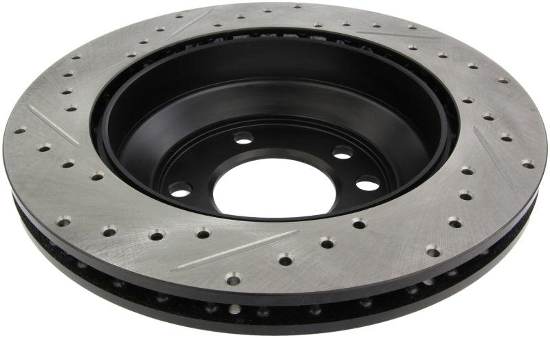 Stoptech 127.33078L Slotted & Drilled Sport Brake Rotor