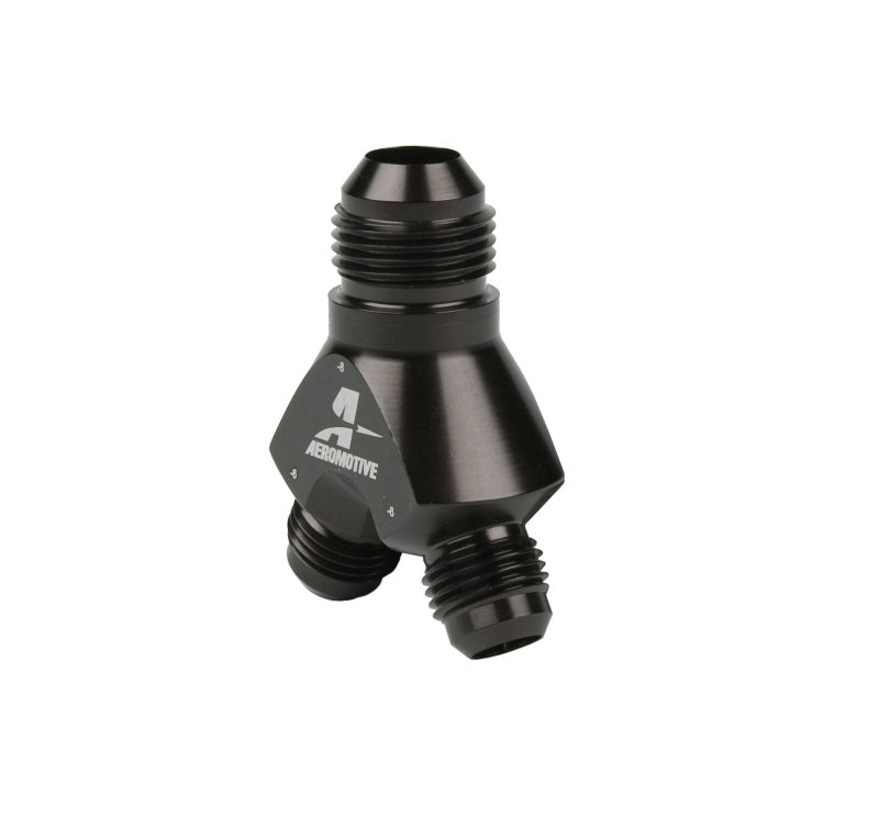 Aeromotive 15673 Y-Block - AN-08 - 2x AN-06