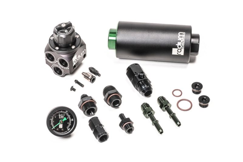 Radium Engineering 20-0932-03 01-06 fits BMW E46 M3 Fuel Pressure Regulator & Fu