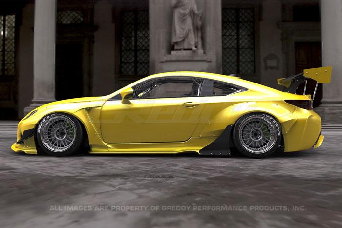 GReddy 17010260 2015+ fits Lexus RC-F Rocket Bunny Full Wide-Body Aero Kit w/o G