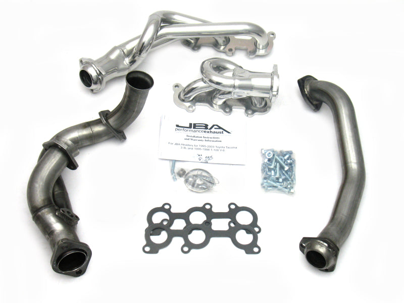 JBA 2032S-1JS fits Toyota 95-00 3.4L V6 w/o EGR 1-1/2in Primary Silver Ctd Cat4Ward Header