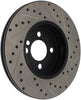 Stoptech 127.34101R Slotted & Drilled Sport Brake Rotor 07-13 Mini Cooper