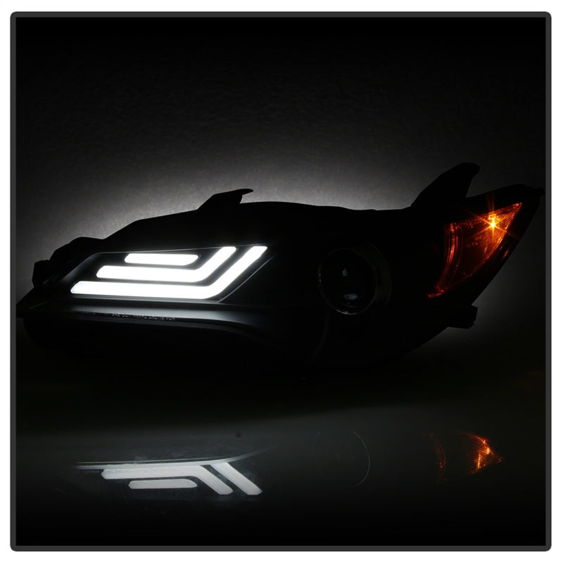 Spyder 5085382 fits Toyota 15-17 Camry Projector Headlights - Black (PRO-YD-TCA