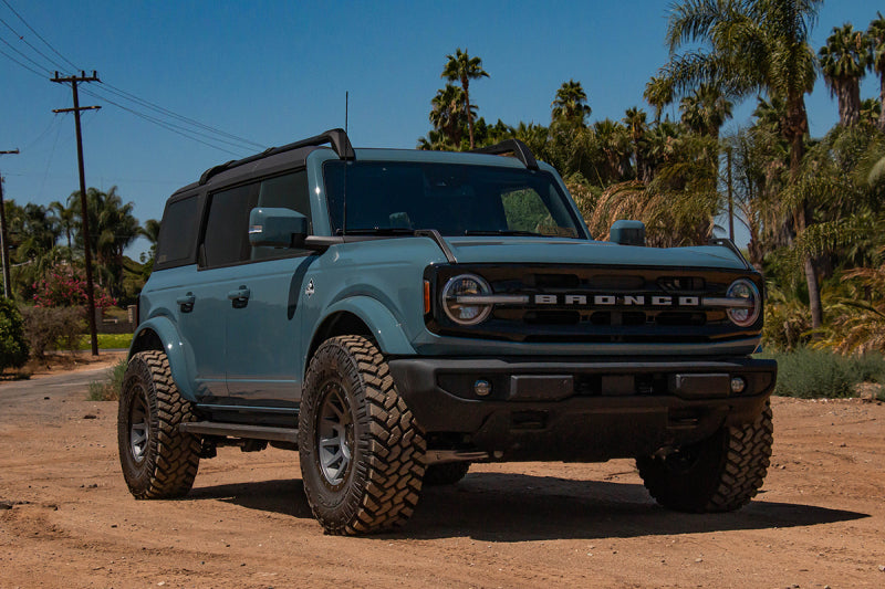 ICON 2017858357TT Compression 17x8.5 6x5.5 25mm Offset 5.75in BS 93.1mm Bore Titanium Wheel