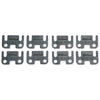 Edelbrock 9668 Giudeplates 3/8 Flat fits Oldsmobile