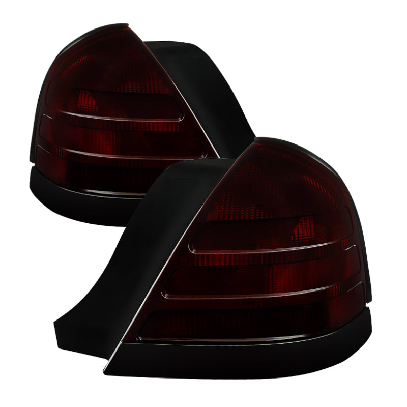 9034046 Xtune fits Ford 99-20 Crown Victoria 1911 OEM Style Tail Light Red Smo