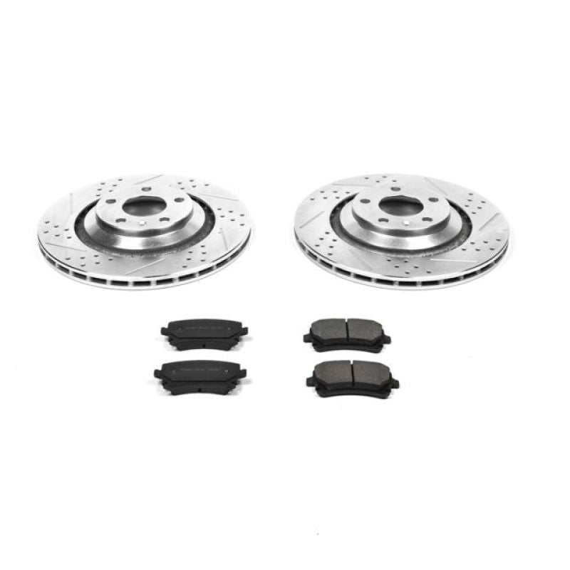 PowerStop K4567 fits Audi 05-11 A6 Quattro Rear Z23 Evolution Sport Brake Kit