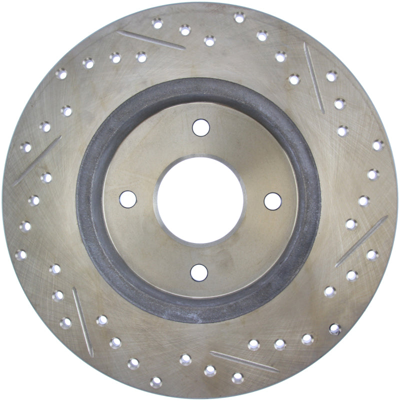 Stoptech 127.42021R Slotted & Drilled Sport Brake Rotor