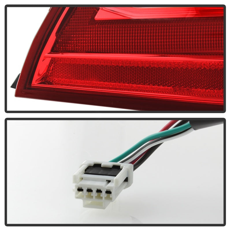xTune 9943010 16-18 fits Nissan Altima 4DR Passenger Side Tail Light - OEM Outt