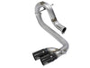AFE 49-44065-B Series DPF-Back 3in Side Exit SS Exhaust w/ IC Black Tip 2016 fi
