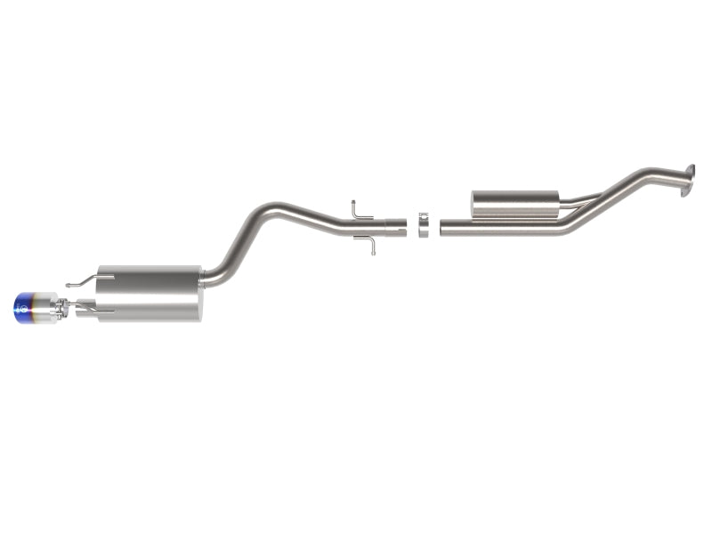 AFE 49-36058-L exus IS300 01-05 L6-3.0L Takeda Cat-Back Exhaust System- Blue Ti