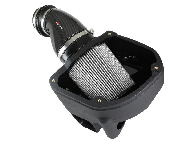AFE 58-10005D Series Stage-2 Carbon Fiber Cold Air Intake System w/ Pro DRY S M