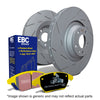 EBC S9KF1943 S9 Brake Pad and Rotor Kit