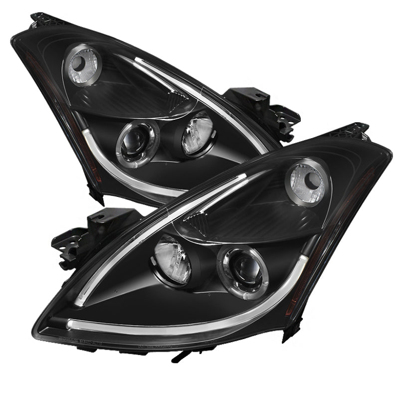Spyder 5076830 fits Nissan 10-12 Altima 4Dr Projector Headlights Light DRL LED