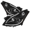 Spyder 5076830 fits Nissan 10-12 Altima 4Dr Projector Headlights Light DRL LED