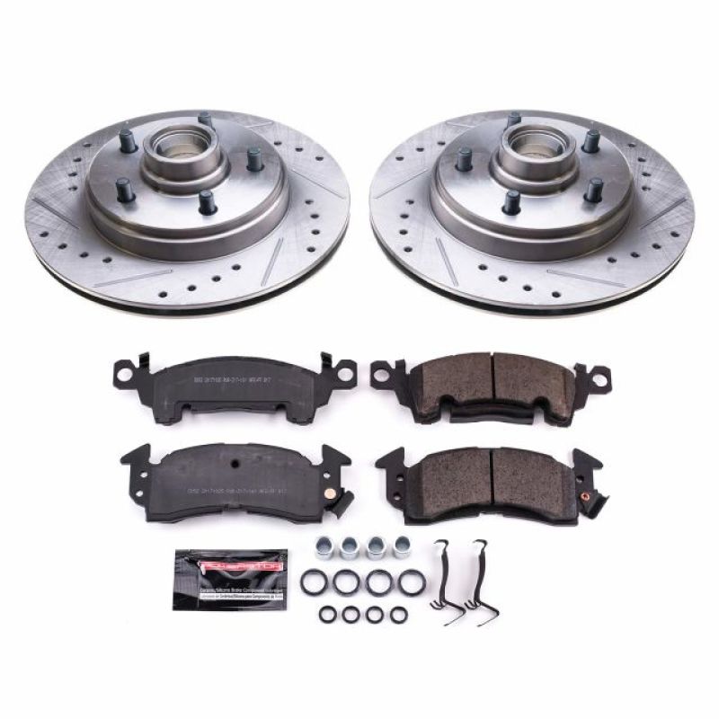 PowerStop K4535 fits Buick 85-89 Electra Front Z23 Evolution Sport Brake Kit