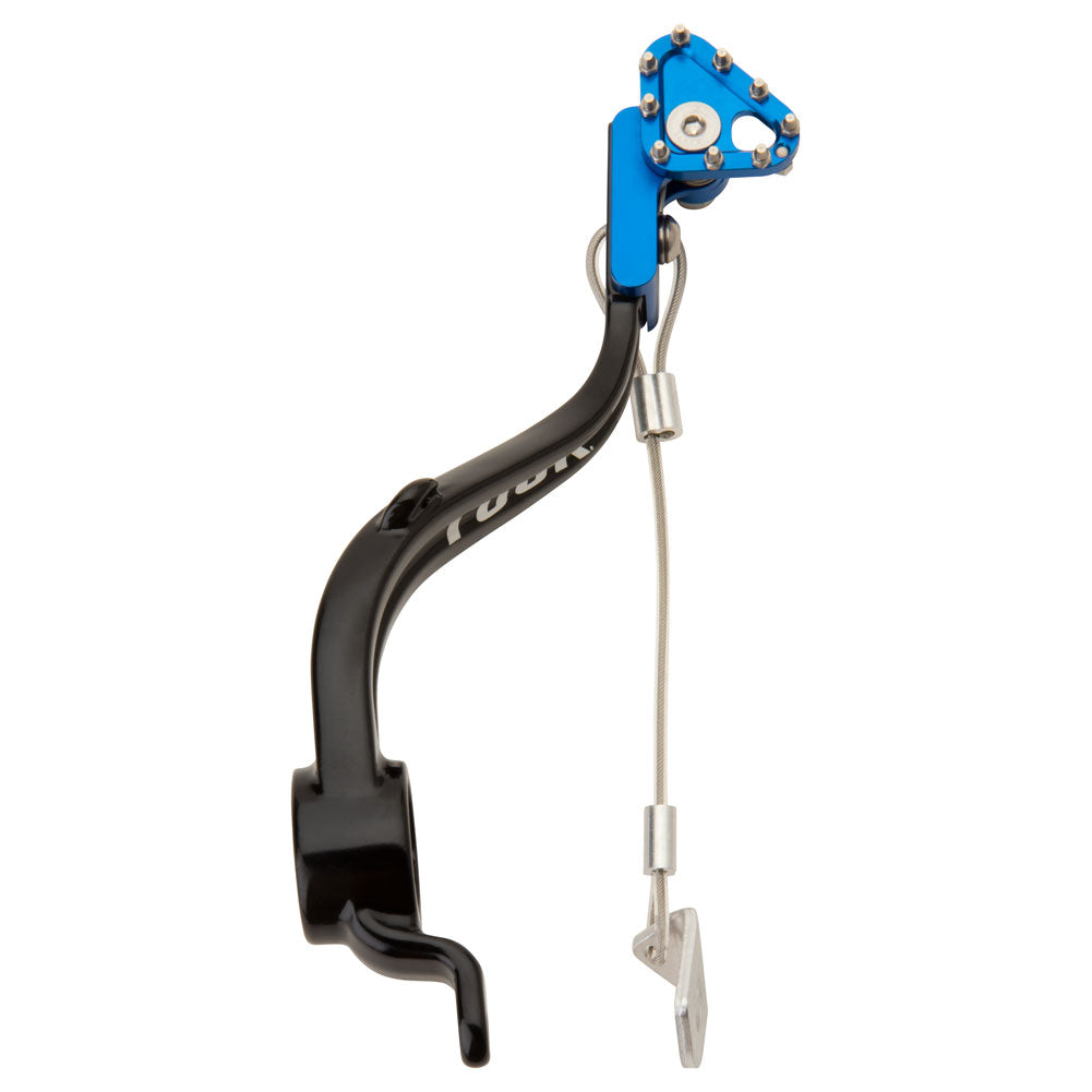 Tusk 1392080039 Aluminum Brake Pedal Blue Tip