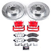 Power Stop KC4657-36 07-10 Saturn Outlook Front Z36 Truck & Tow Kit w/Cals