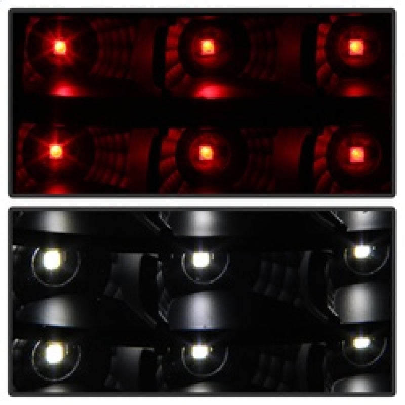 xTune 9037641 03-06 fits Chevrolet Silverado 1500 LED Tail Lights - Black Smoke