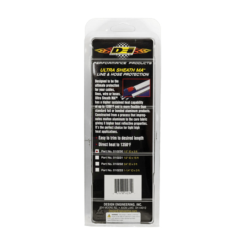 DEI 10230 Ultra 47 Sheath 1/2in I.D. x 3ft