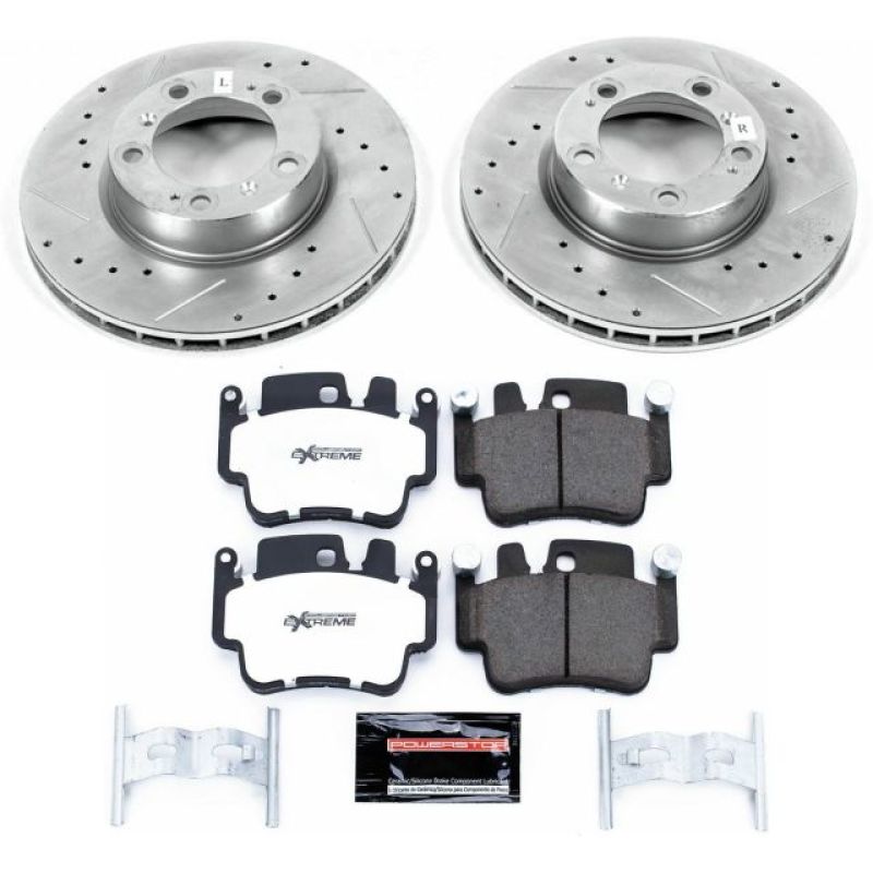 PowerStop K1698-26 99-05 fits Porsche 911 Front Z26 Street Warrior Brake Kit