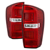 Spyder 5085757 fits Toyota 16-17 Tacoma LED Tail Lights - Red Clear (ALT-YD-TT1