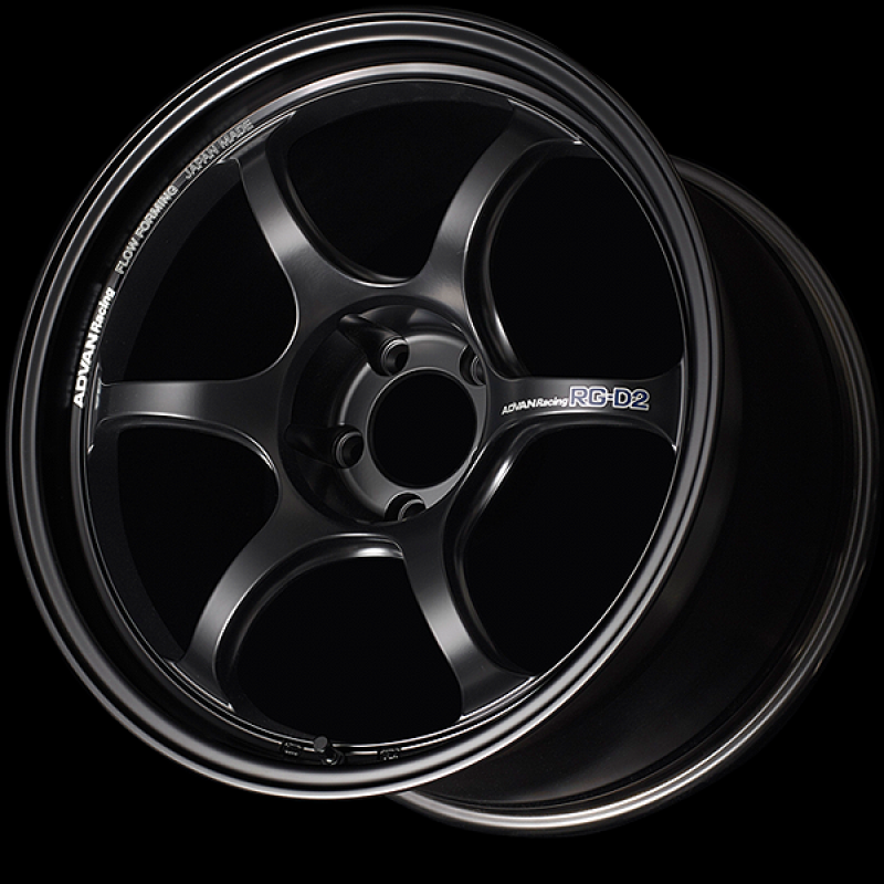 Advan YAT8H42MSB RG-D2 18x8.5 / +42 Offset / 5x112 / 66.5mm Bore / Semi Gloss Black