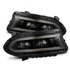AlphaRex 880579 15-23 fits Dodge Charger LUXX LED Proj Headlights Alpha-Black