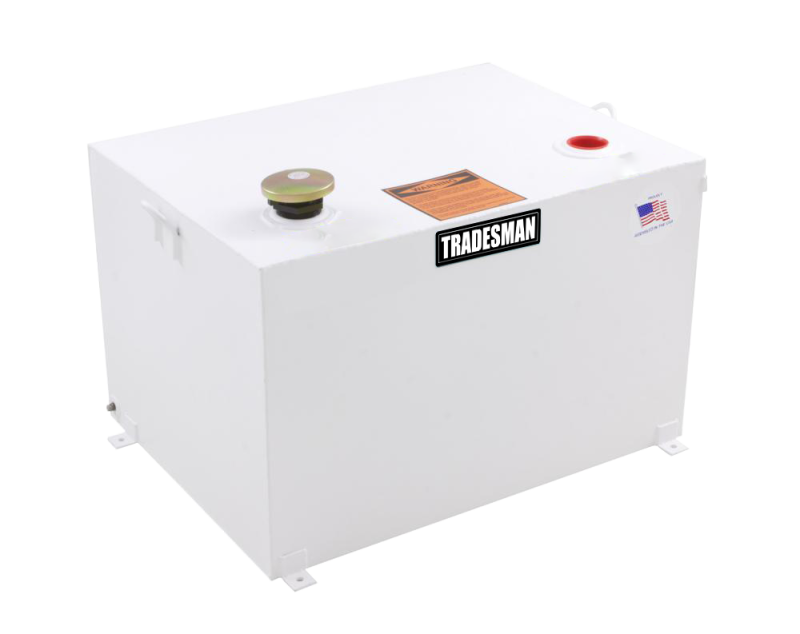 Tradesman 83055 Steel Rectangular Liquid Storage Tank - White