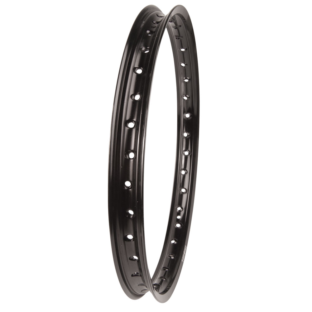 Tusk 1420210050 Impact Rim - Rear 32 Spoke Hole, 16 x 1.85 Black
