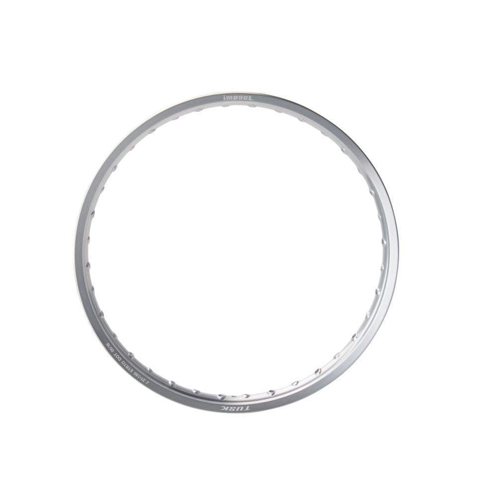 Tusk 1420220016 Impact Rim - Front 32 Spoke Hole, 19 x 1.4 Silver