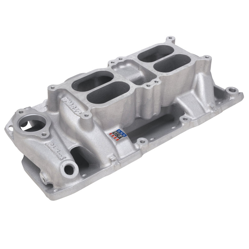 Edelbrock 7525 Performer RPM Dual-Quad Air-Gap for Small-Block fits Chevy