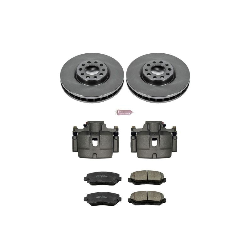 PowerStop fits Chrysler 15-17 200 Front Autospecialty Brake Kit w/Calipers