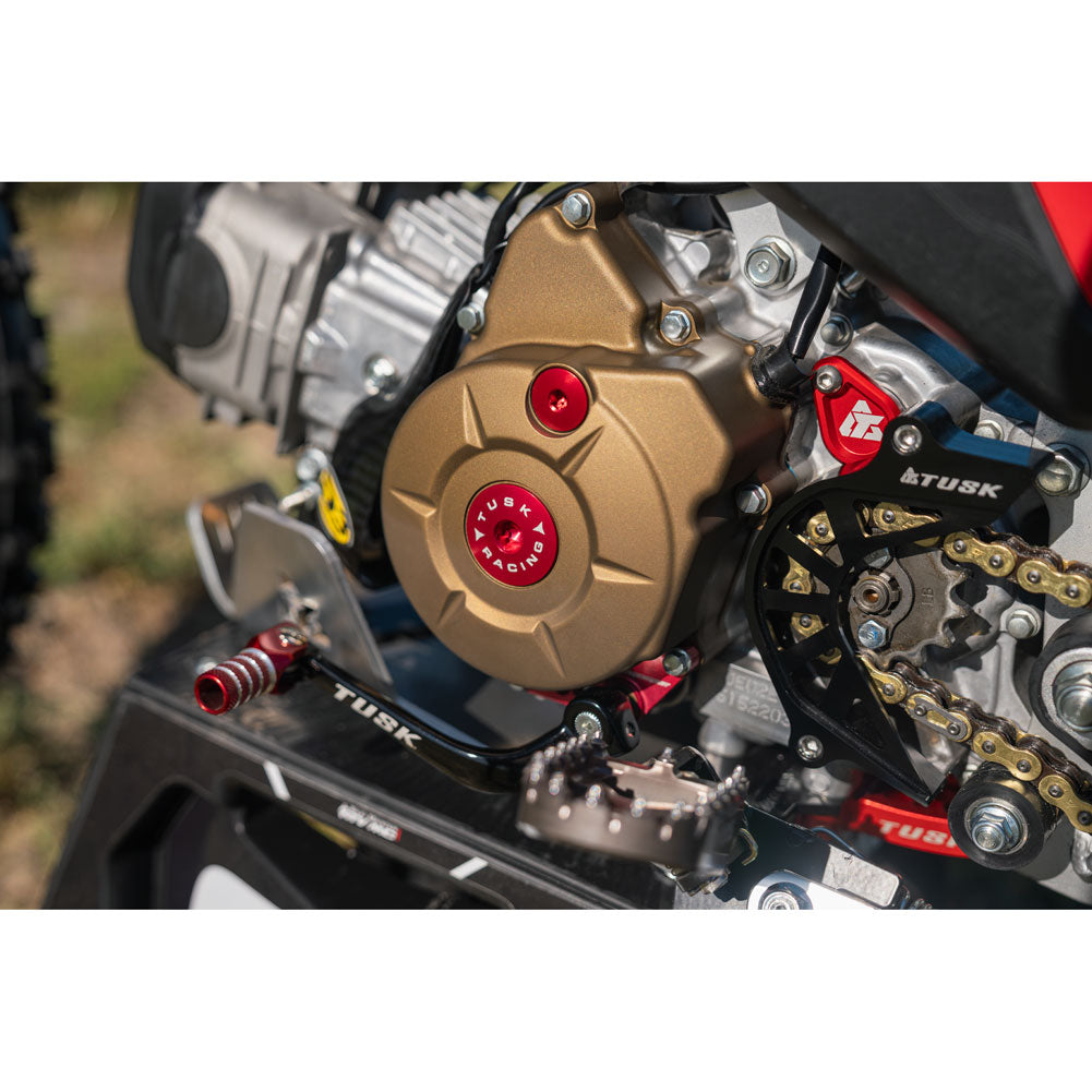 Tusk 1435110050 Billet Aluminum Engine Plug Kit Red