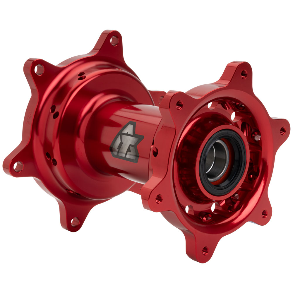 Tusk 1437260049 Impact Motorcycle Hub - Rear Red