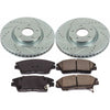 PowerStop K7343 fits Hyundai 15-17 Tucson Front Z23 Evolution Sport Brake Kit