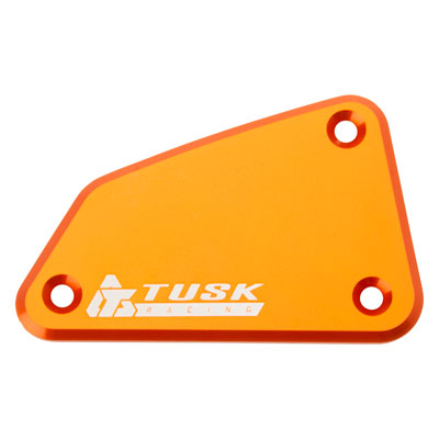 Tusk 1439460025 Anodized Front Brake Reservoir Cap Orange