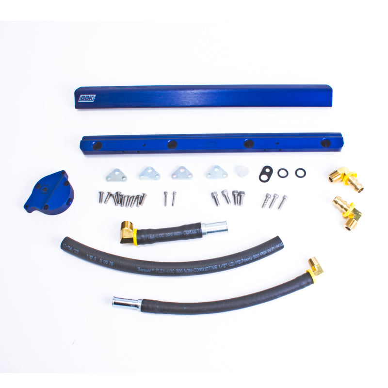 BBK 5010 Mustang 5.0 High Flow Billet Aluminum Fuel Rail Kit