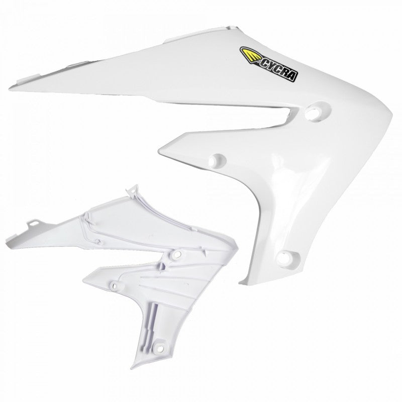 Cycra 1CYC-1784-42 20+ fits Yamaha WR250F Powerflow Radiator Shrouds - White