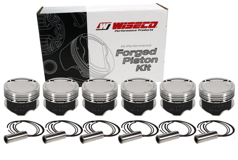 Wiseco K549M875AP fits Nissan VG30 Turbo -9cc 1.260 X 87.5 Piston Shelf Stock Ki
