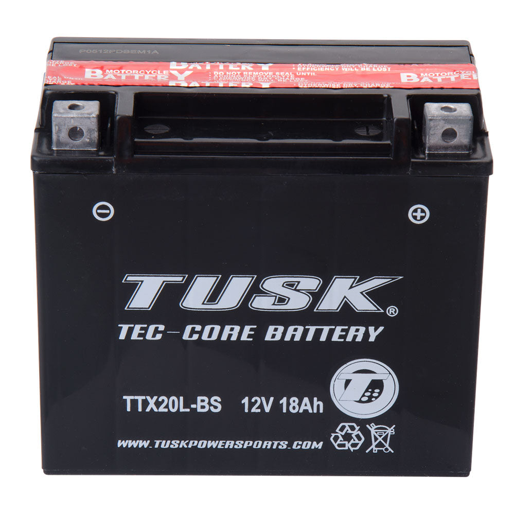 Tusk 1461700006 Tec-Core Battery with Acid TTX20LBS Maintenance-Free