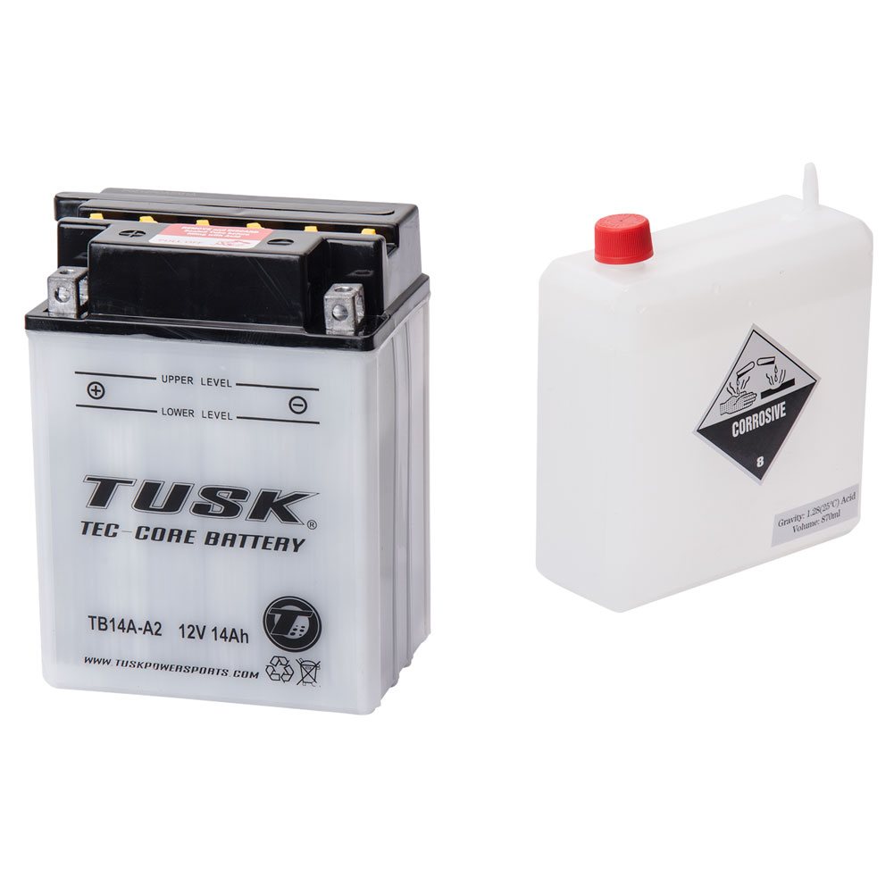 Tusk 1461700035 Tec-Core Battery with Acid TB14AA2