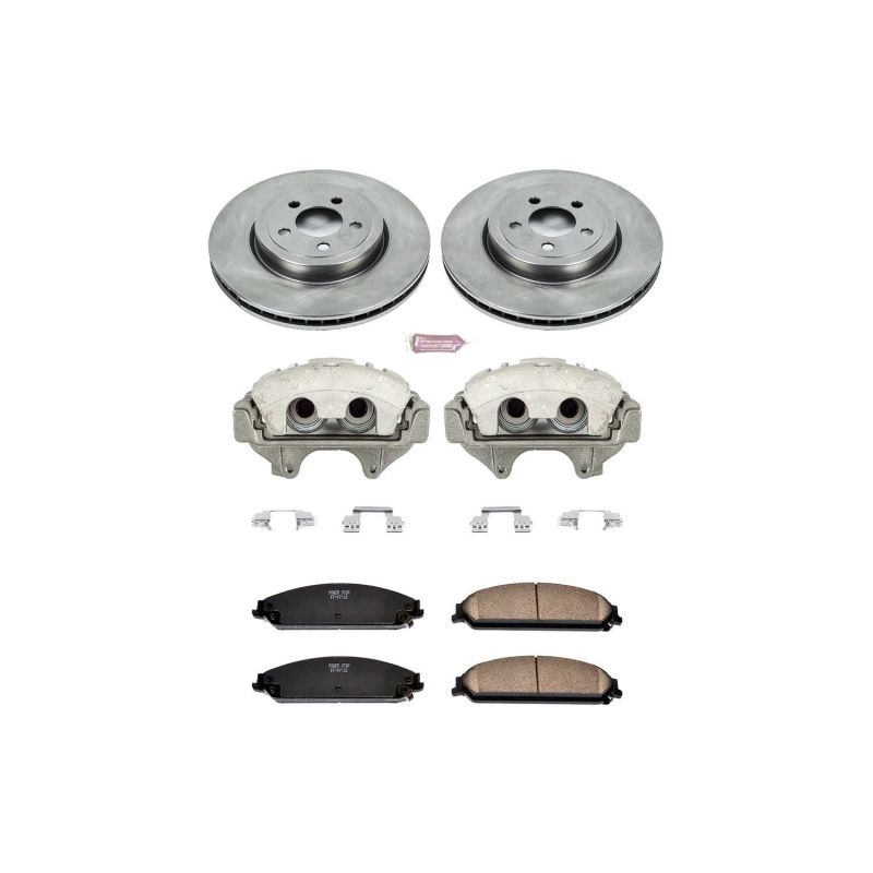 Power Stop KCOE2560 05-08 fits Dodge Magnum Front Autospecialty Kit w/Cals