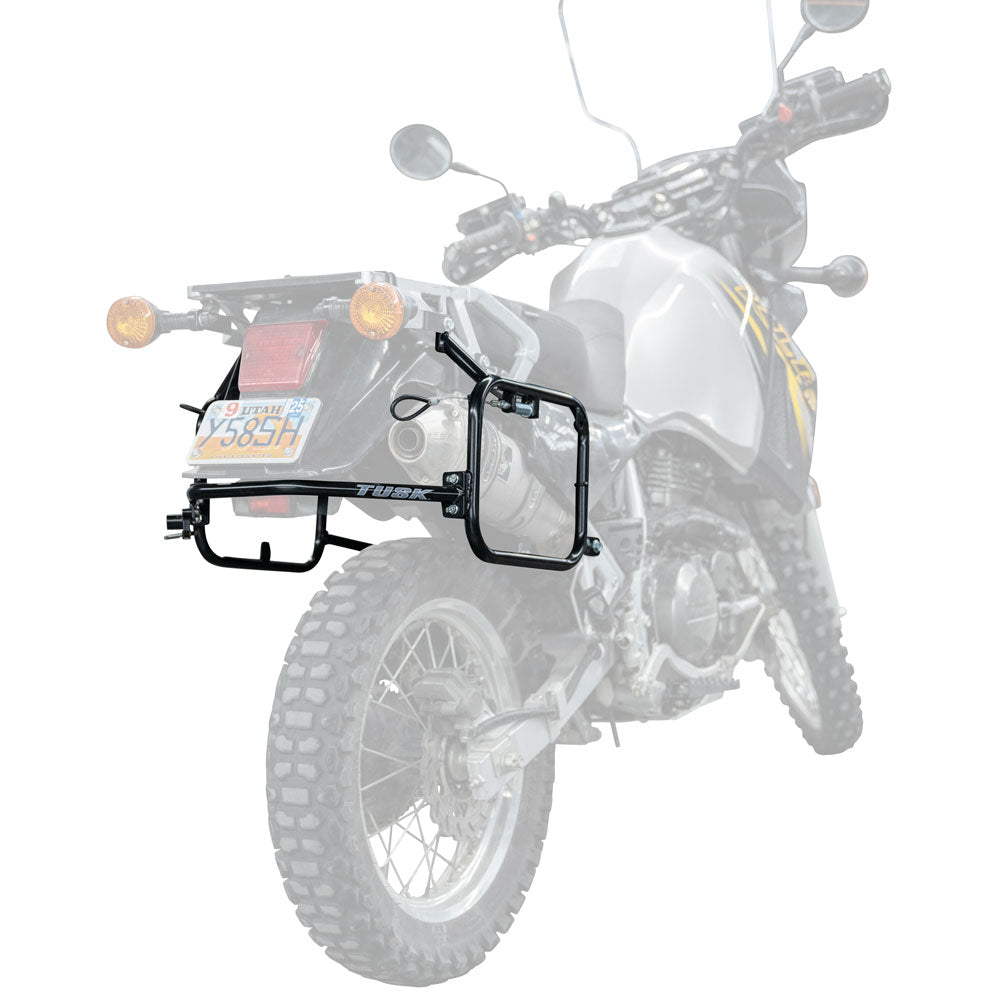 Tusk 1467340121 Aluminum Panniers with Pannier Racks V2 Medium Silver
